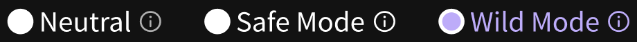 Safe Neutral Nsfw Modes
